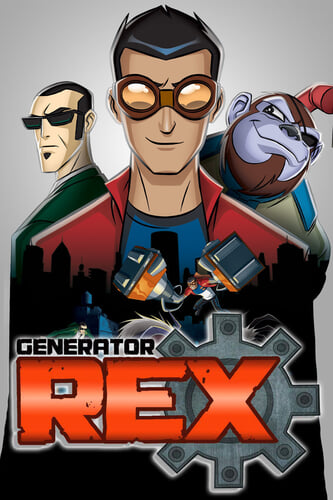 Generator Rex Complete Series DVD - Seasons 1-3 (Episodes 1-60) English Audio