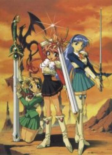 Magic Knight Rayearth, Ep 28 - Hikaru and Lantis' Dangerous Journey