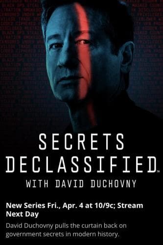 Secrets Declassified with David Duchovny next episode air date poster